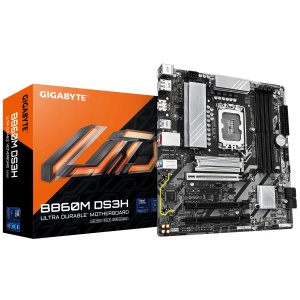 B860M DS3H, LGA1851, DDR5, Negru/Gri - Img 4