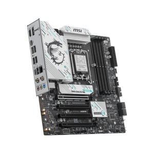 B860M GAMING PLUS WIFI, Socket 1851, DDR5, BT, mATX, Negru 911-7E42-003 - Img 3