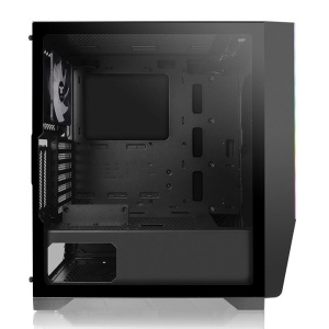 Carcasa Thermaltake H550 Tempered Glass argintie iluminare aRGB - Img 3
