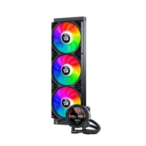 Cooler procesor cu lichid Redragon CCW-1017 negru iluminare aRGB cu display - Img 2