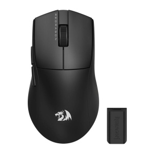 Mouse gaming wireless bluetooth si cu fir Redragon K1ng 4K Pro negru - Img 5