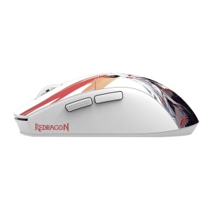 Mouse gaming wireless bluetooth si cu fir Redragon K1ng Max Anime alb - Img 5