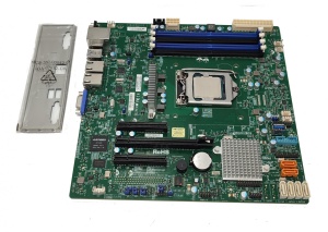 Placa de baza server Supermicro X11SSL-F chipset C232 + Procesor Intel Xeon E3-1230 v5 - Img 1