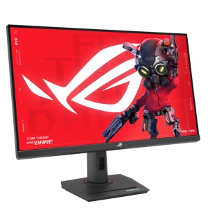 ROG Strix XG32UCG, 31.5", Fast IPS, UHD, 3840x2160, HDMI, DisplayPort, AMD FreeSync Premium, G-SYNC Compatible, Dual mode 160Hz / 320Hz, 0.3ms, Negru, 90LM0B01-B01171 - Img 3