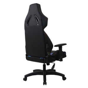Scaun gaming Inaza Sigge negru cu albastru - Img 4