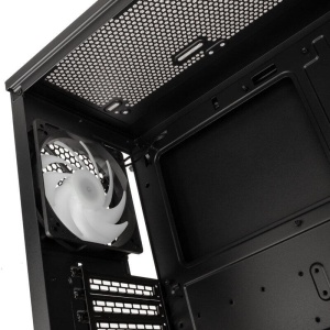 Unity Solar Mesh ARGB, Mid-Tower, Negru - Img 4
