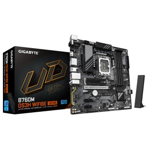 B760M DS3H WIFI6E GEN5, Socket 1700, DDR5, mATX, Negru - Img 4