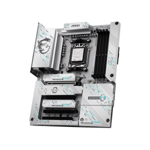 B850 GAMING PLUS WIFI PZ, AM5, DDR5, BT, ATX, Alb - Img 3