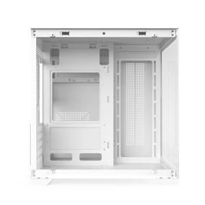 Carcasa Pro Gaming Ambra White, Cube Tower, M-ATX, fara sursa, 5x ARGB FAN, Controller ARGB - Img 5