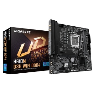H610M D3H WIFI DDR4, LGA1700, BT, mATX, Negru - Img 4