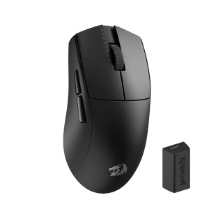 Mouse gaming wireless bluetooth si cu fir Redragon K1ng 4K Pro negru - Img 2