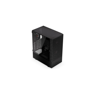 Nadir, MiddleTower, ATX, cu 3 ventilatoare incluse, Negru - Img 2