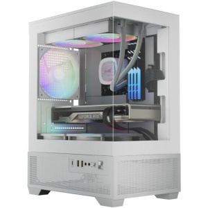 PC Gaming Vanguard | Intel i5-14400F | 16GB DDR5 | B760 | 1TB NVMe (2x512GB) | RTX 5050 8gb | Aura GC9M White - Img 3
