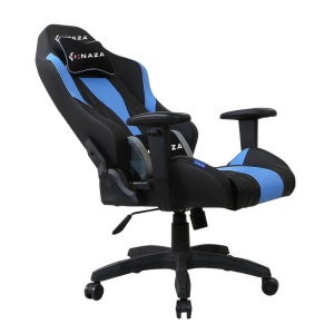 Scaun gaming Inaza Alvis negru cu albastru - Img 5