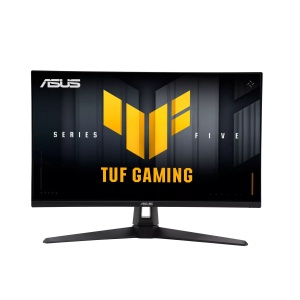 TUF VG27AQM5A, 27", Fast IPS, QHD, 2560x1440, HDMI, DisplayPort, Boxe, G-SYNC Compatible, AMD FreeSync Premium, 300Hz, 0.3ms, Negru, 90LM0BG0-B01971