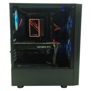 Calculator Gaming Talos V3, AMD Ryzen 7 5700 3.7GHz, B550 AORUS PRO V2, 16GB DDR4, SSD 512GB, HDD 1TB, RTX 2080 8GB GDDR6 - Img 3