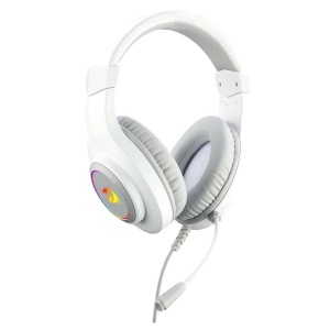 Casti gaming Redragon Hylas iluminare RGB albe - Img 2