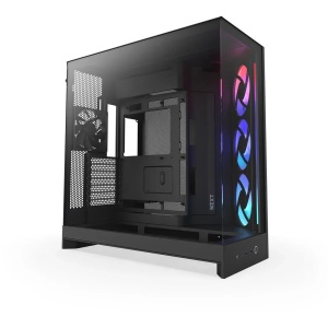 H9 Flow RGB (2025), Dual-Chamber, Mid-Tower, Negru