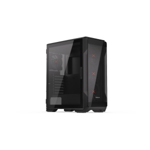 Heko, MiddleTower, ATX, cu 4 ventilatoare incluse 120 mm ARGB, Negru - Img 2