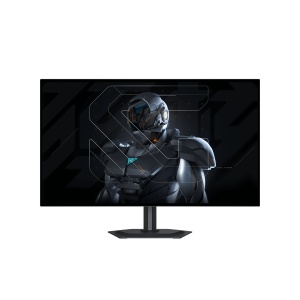 MO27Q28G OLED Gaming, 27", QHD, 2560 x 1440, HDMI, Displayport, KVM, nVIDIA G-Sync Compatible, Boxe, Pivot, 280Hz, 0.03 ms, Negru - Img 2