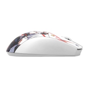 Mouse gaming wireless bluetooth si cu fir Redragon K1ng Pro 1K alb Anime - Img 7