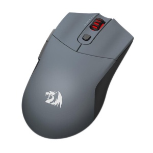 Mouse gaming wireless bluetooth si cu fir Redragon St4r Pro negru cu gri - Img 6