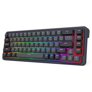 Tastatura gaming mecanica Redragon Nova Magnetic neagra iluminare RGB - Img 2
