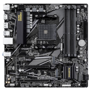 B550M DS3H R2, Socket AM4, DDR4, mATX, Negru