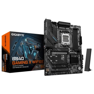 B840 GAMING X WIFI6E, AM5, DDR5, BT, ATX, Negru - Img 3