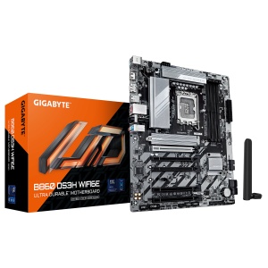 B860 DS3H WIFI6E, LGA1851, DDR5, BT, ATX, Negru/Gri - Img 4