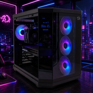 Calculator Gaming Vision V4, Intel Core i5-10500 3.1GHz, ASUS PRIME H510M-A, 16GB DDR4, SSD 512GB, HDD 1TB, RTX 3070 8GB GDDR6