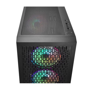 Carcasa PRO GAMING GLADIUS Mini Tower ARGB Negru - Img 3