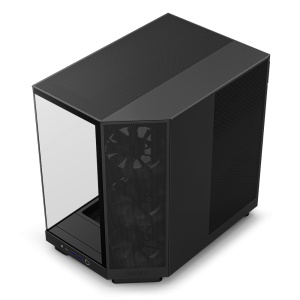 H6 Flow, Compact Dual-chamber, MiddleTower, Negru - Img 2
