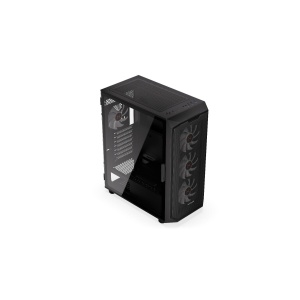 Orona, MiddleTower, ATX, cu 4 ventilatoare incluse 120 mm, Negru - Img 3