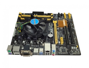 Placa de baza ASUS B85M-E + procesor Intel Haswell i7 4770 + cooler - Img 2
