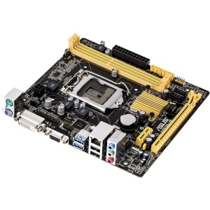 Placa de baza ASUS H81M-P, LGA1150, Intel H81, 2x DDR3, 2x SATA III, 2x SATA II - Img 2