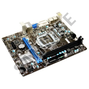 Placa de baza MSI H61M-P31/W8, Socket LGA1155, FSB 1333/1600MHz, 2 x DDR3, PCI-Express Gen3, 4 x SATA2, DVI, VGA - Img 2