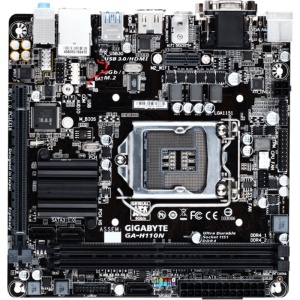 Placa de Baza Refurbished Gigabyte GA-H110N, mITX, DDR4, M.2 PCIe 3.0, Garantie 12 luni