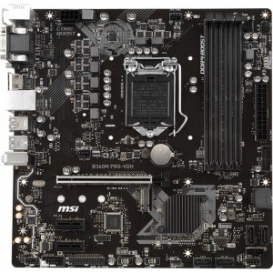 Placa de Baza Refurbished MSI B360M Pro-VDH, LGA1151v2, B360, mATX, DDR4, Garantie 12 luni