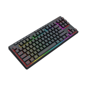 Tastatura gaming Bluetooth cu fir si wireless Redragon Shiva TKL Pro neagra iluminare RGB - Img 5