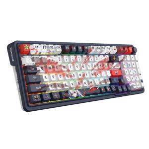 Tastatura gaming mecanica Bluetooth cu si fara fir Redragon Eisa Pro Honkai Impact iluminare RGB - Img 2