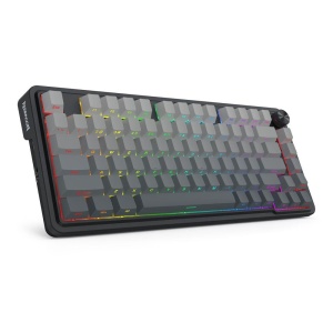 Tastatura gaming mecanica Bluetooth cu si fara fir Redragon Ucal Pro neagra cu gri degrade iluminare RGB - Img 2