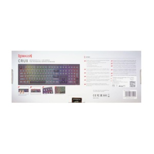 Tastatura gaming Redragon Crux neagra iluminare RGB - Img 7