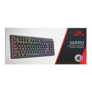 Tastatura gaming Redragon Varro neagra iluminare RGB - Img 3