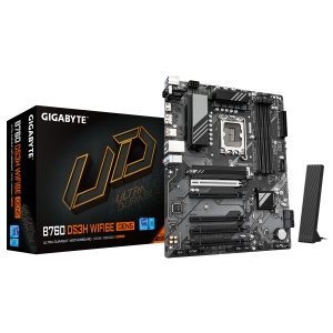 B760 DS3H WIFI6E GEN5, LGA1700, DDR5, BT, ATX, Negru - Img 4