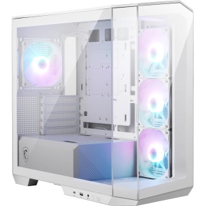 MAG PANO M100R PZ WHITE, mATX, RGB, Alb