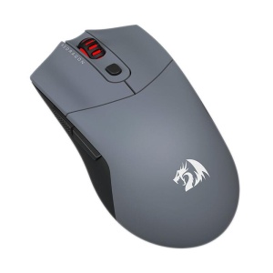 Mouse gaming wireless bluetooth si cu fir Redragon St4r Pro negru cu gri - Img 5