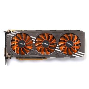 Placa Video Refurbished Zotac NVIDIA GTX 980 AMP, 4GB GDDR5, Garantie 12 luni