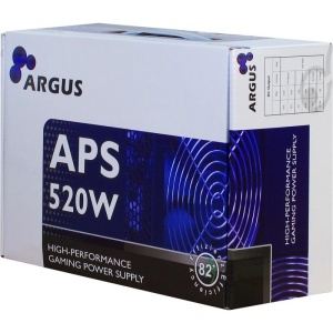 Sursa Inter-Tech Argus 520W, 4x SATA, 6+2 PCI-E, 4x Molex, Vent 120 mm, PFC Activ - Img 2