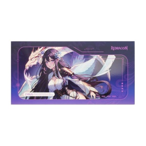 Tastatura gaming mecanica Bluetooth cu si fara fir Redragon Cyrus Pro Anime alba iluminare RGB - Img 3